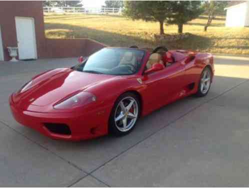 2002 Ferrari 360 Challenge Grilles / Shields