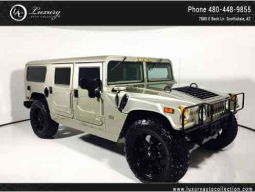 2002 Hummer H1 Wagon | Custom Wheels & Tires | Leather | Brush Gu