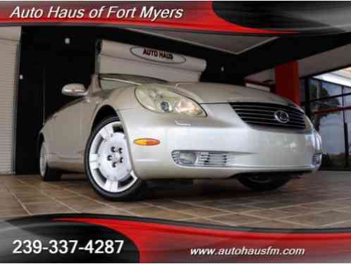 Lexus SC Base Convertible 2-Door (2002)