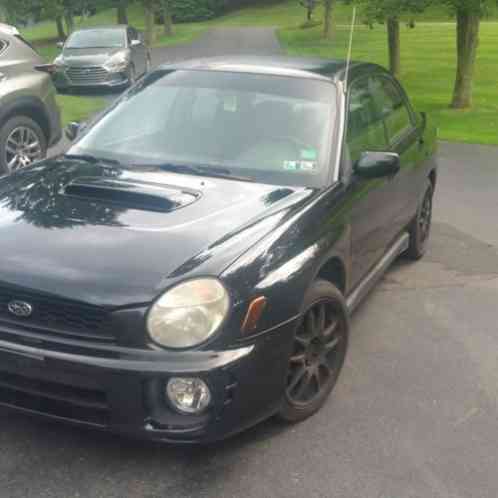 2002 Subaru Impreza WRX Sedan 4-Door