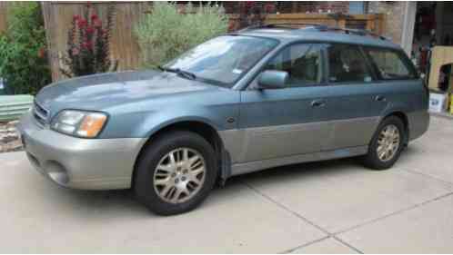 2002 Subaru Outback tan