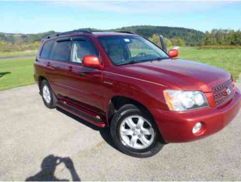 Toyota Highlander Limited (2002)