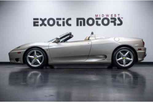 2003 Ferrari 360 2dr Convertible Spider