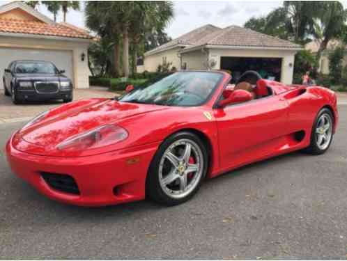 Ferrari 360 Convertible (2003)