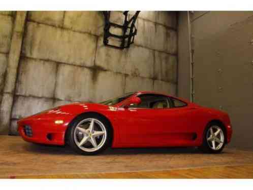 Ferrari 360 Modena FACTORY SUNROOF (2003)