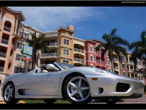 Ferrari 360 Spider Convertible (2003)