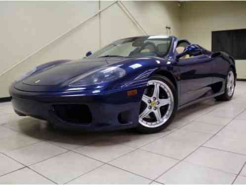 Ferrari 360 Spider Convertible (2003)