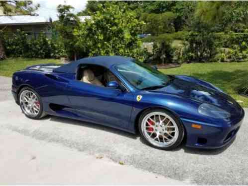 Ferrari 360 Spider Convertible (2003)