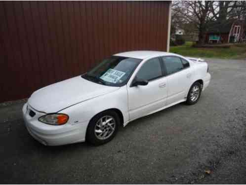 Pontiac Grand Am se 4 door sedan (2003)