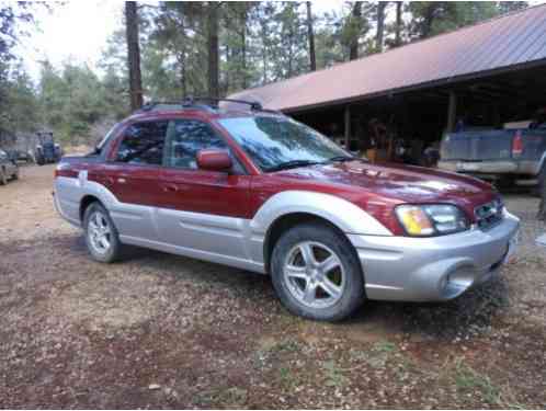 Subaru Baja Silver (2003)