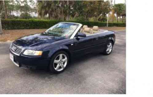 2004 Audi A4 Cabrio Convertible 2-Door