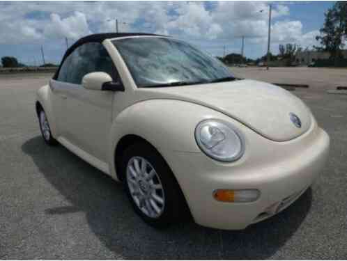 2004 Volkswagen Beetle-New GLS Convertible 2D