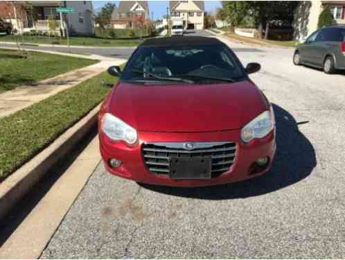 2004 Chrysler Sebring Convertible 2D