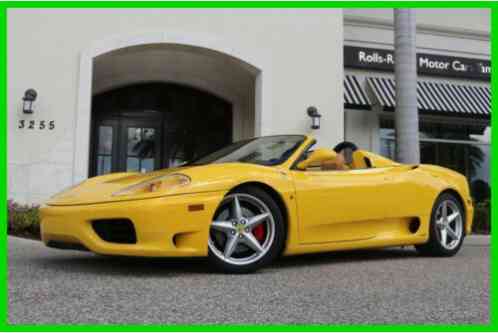 Ferrari 360 Spider (2004)