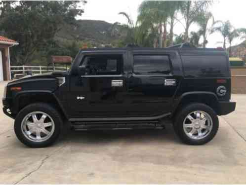 2004 Hummer H2 Black