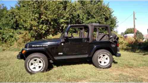 Jeep Wrangler rubicon (2004)