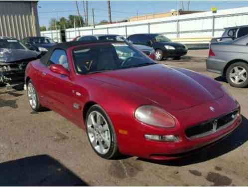 Maserati Spyder convertible (2004)