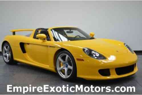 2004 Porsche Carrera GT Base