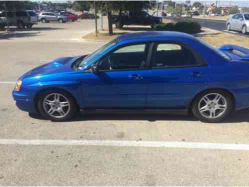 Subaru Impreza WRX Sedan 4-Door (2004)