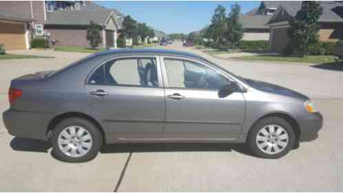 2004 Toyota Corolla CE 4dr Sedan