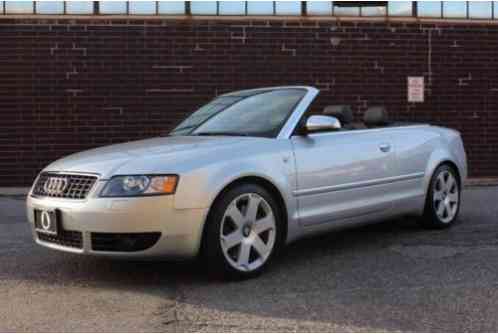 Audi S4 Cabriolet Convertible (2005)