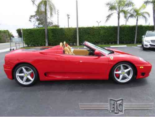 2005 Ferrari 360 F1 Spider