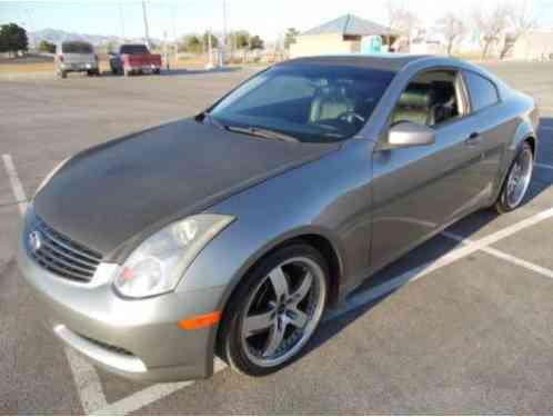 Infiniti G35 Base Rwd 2dr Coupe (2005)