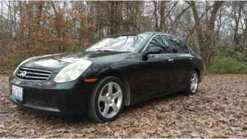 2005 Infiniti G35 Base Sedan 4-Door