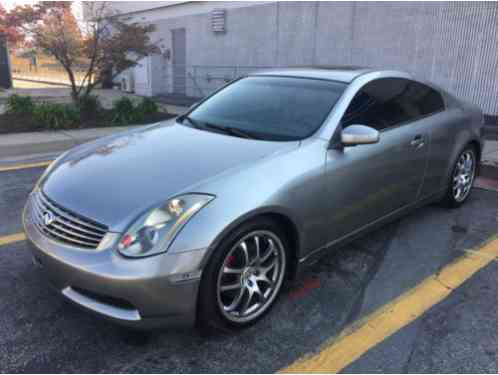 2005 Infiniti G35 Coupe Navigation, Low Reserve