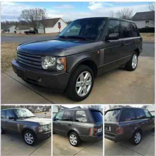 2005 Land Rover Range Rover HSE