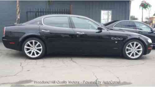 2005 Maserati Quattroporte leather