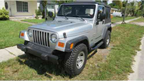 2006 Jeep Wrangler SE Sport Utility 2-Door