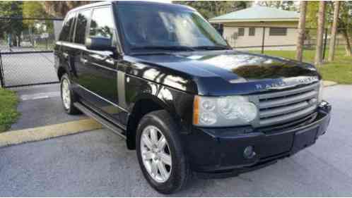 2006 Land Rover Range Rover HSE