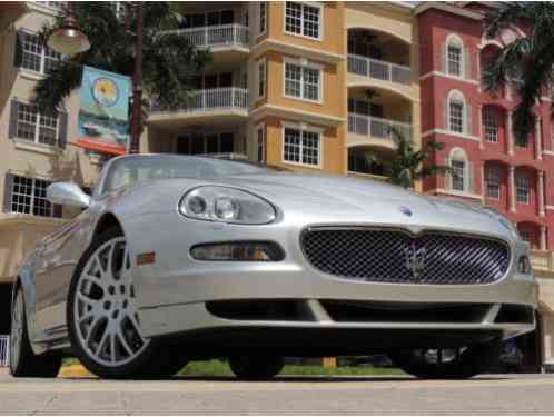 2006 Maserati Gran Sport Spyder Convertible 2-Door