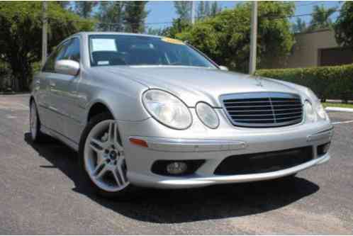 Mercedes-Benz E-Class E55 AMG 4dr (2006)