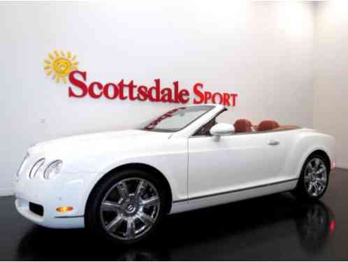 2007 Bentley Continental GT GLACIER WHITE w ONLY 19K MILES, LOADED w OPTIONS!!