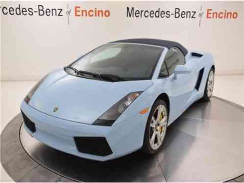 Lamborghini Gallardo -- (2007)