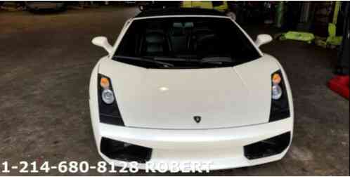 2007 Lamborghini Gallardo Spyder AWD 2dr Convertible