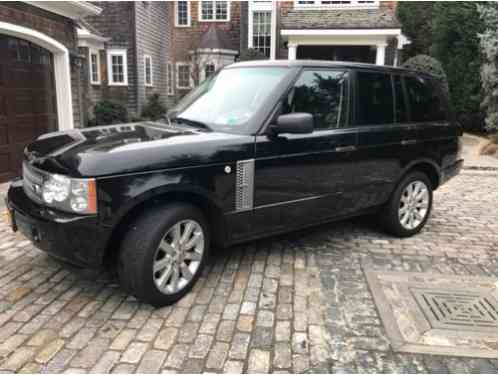 2007 Land Rover Range Rover Black