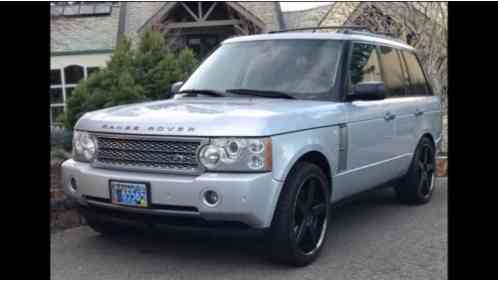 2007 Land Rover Range Rover Supercharged Sport Utility 4-Door