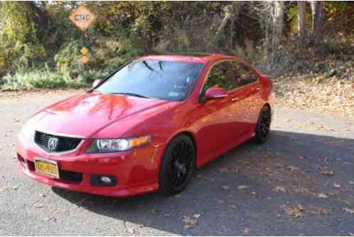 Acura TSX 4 door sports sedan (2008)