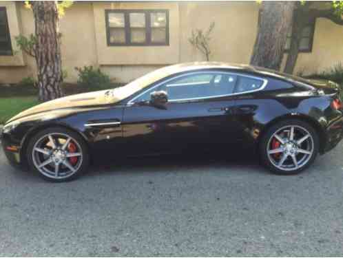 2008 Aston Martin Vantage black