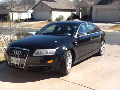 Audi S6 Black leather and carbon (2008)