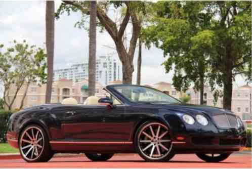 2008 Bentley Continental GT GTC Convertible 2-Door