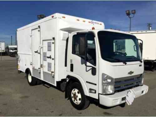 2008 Isuzu NPR HD 14ft Box Side Doors, 4cyl diesel AL. Liftgate-PRICE REDUCED