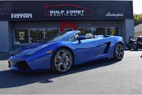 Lamborghini Gallardo Spyder AWD 2dr (2008)