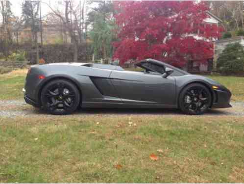 2008 Lamborghini Gallardo Spyder Convertible 2-Door