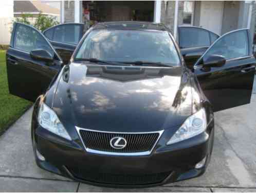 2008 Lexus IS leather/wood