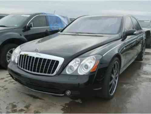 2008 Maybach 57S Luxury Loaded Sedan Salvage Rebuild 32k miles