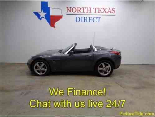 2008 Pontiac Solstice GXP Convertible 2-Door